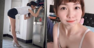 正妹OL「Yummy」貼身包臀窄裙露逆天長腿　一個Move讓人噴鼻血【EV棋牌】-EV棋牌