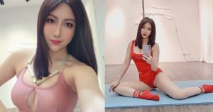 JKF 女郎「珍琳」防疫不忘練習「鋼管舞」!大秀「一字馬」曬火辣身材【EV棋牌】-EV棋牌