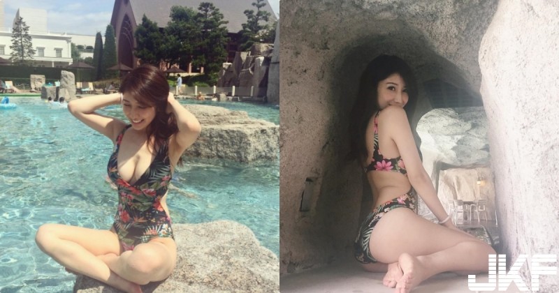 實在太辣啦！「引退F奶」妖嬈加倍，「豐乳肥臀」沙灘曬乳似乎更加風騷啦！【EV棋牌】-EV棋牌