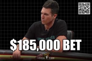 【EV扑克】河牌超池下注,诈唬一个刚赢了250万刀的对手,能成功吗?【EV棋牌】-EV棋牌