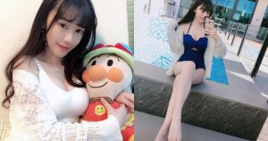 正妹實況主「皮皮」兇猛爆乳擠歪麵包超人！每次開播都害粉絲嗷嗷待哺～【EV棋牌】-EV棋牌