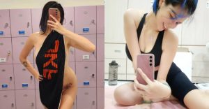 直擊女子蒸氣室!健身妹「陳婷」毛巾太小條,「巨乳翹臀」完全遮不住!【EV棋牌】-EV棋牌