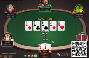 【EV扑克】牌局分析:该推就推,被抓也不后悔【EV棋牌】-EV棋牌