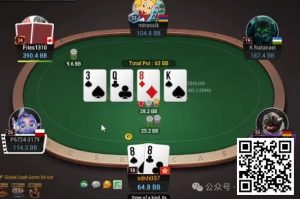 【EV扑克】牌局分析:无心插柳【EV棋牌】-EV棋牌