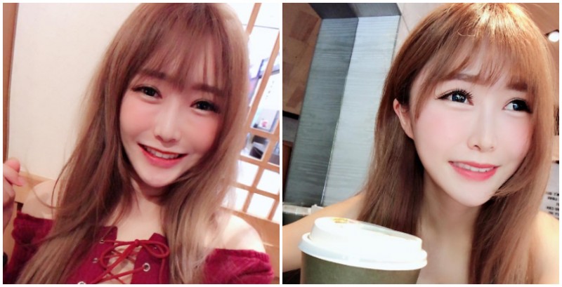 不經意的爆乳　「氣質正妹」艾薇兒喝咖啡的日常小性感，黑咖啡也變拿鐵！【EV棋牌】-EV棋牌