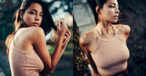 3D立體視覺!奶妹「上衣緊貼渾圓乳球」 讓人不自覺伸手隔空揉捏好享受【EV棋牌】-EV棋牌