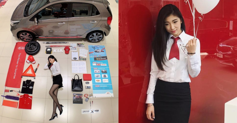 香車美人一次包軌！汽車業代「Fufu Yang」開箱曬纖長美腿，這下買車都得跑台中啦！【EV棋牌】-EV棋牌