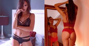 美尻再現！妹子超殘暴親自動手「狠捏渾圓嫩乳」　撩裙曝上街不穿小褲褲【EV棋牌】-EV棋牌