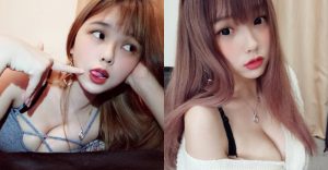 白嫩好”峰”景！賣錶正妹「Mia Ko」深厚的事業線引得男粉荷包立馬守不住！【EV棋牌】-EV棋牌