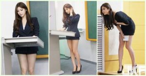 天菜級「美腿女老師」F奶太銷魂！超邪惡「上課畫面」學生都不想放學了…【EV棋牌】-EV棋牌