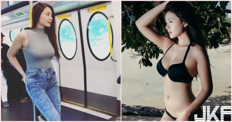 美麗的景象！網爆紅「捷運兇悍奶妹」乳能量滿天飛！IG「香艷美乳照」看的你受不了…【EV棋牌】-EV棋牌