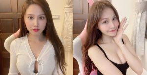 穿起來和賣家照片不一樣！甜美女孩「芝芝Abby」胸前意外造成爆扣效果【EV棋牌】-EV棋牌