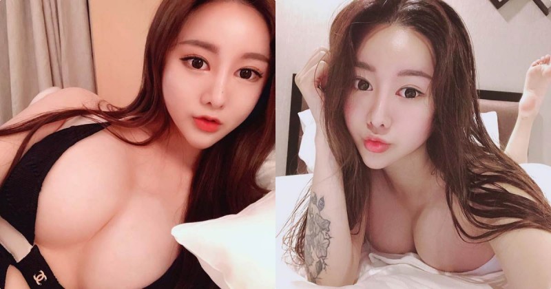 火辣妹子IG都是精華辣照，袒露巨乳給你看好看滿！【EV棋牌】-EV棋牌