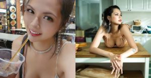 內襯都露！媚眼尤物「陳婷」用餐丟福利，「直擊乳溝」先餵飽粉絲！【EV棋牌】-EV棋牌