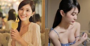 氣質小畫家「薛茜 AKANE」難得性感　肩帶滑落露出渾圓美乳【EV棋牌】-EV棋牌