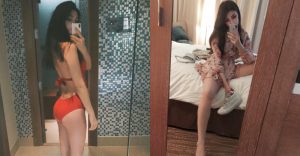 「極品俄羅斯妹」自拍露白嫩修長美腿 IG內容尺度直逼18+渾圓美乳超誘人【EV棋牌】-EV棋牌