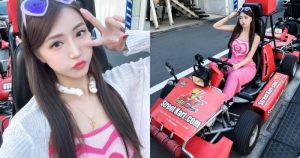 東京甩尾!火辣台灣妹「金娜娜」街頭開卡丁車,吸引路人駐足圍觀!【EV棋牌】-EV棋牌