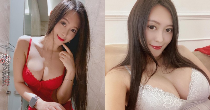 混血巨乳正妹「兔兔」爆乳裝好惹火，「豐滿的雙峰」讓人震撼！【EV棋牌】-EV棋牌