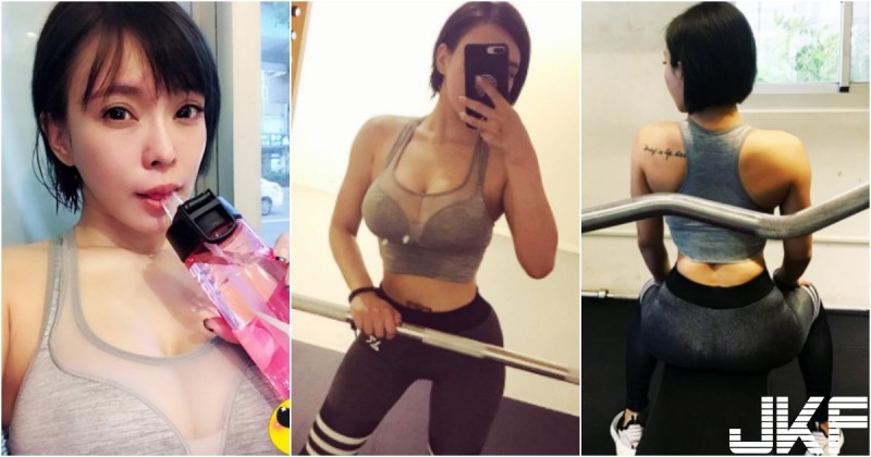 超兇妹子運動後「爆汗自拍」！前凸後翹的「大寫Ｓ曲線」！好想幫她擦汗啊！【EV棋牌】-EV棋牌