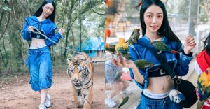 霸氣正妹「飄哥」泰國猛露水蛇腰,「群獸服侍」氣勢爆炸!【EV棋牌】-EV棋牌