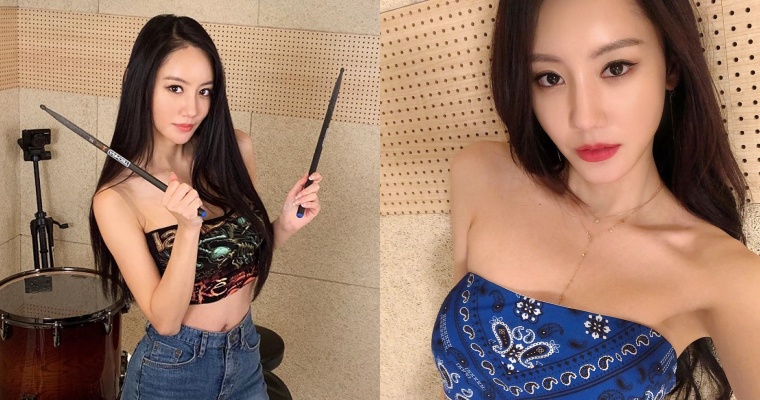 韓國「正妹鼓手」YouTube 狂吸百萬訂閱！「長髮、美乳」外貌超加分【EV棋牌】-EV棋牌