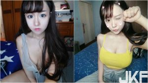 不科學童顏巨乳!妹子「陳歕」胸前巨大胸器渾圓飽滿的要保上衣給撐爆了!【EV棋牌】-EV棋牌