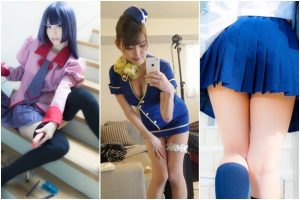 迷你裙之日學生制服才是王道 配上膝上襪也可以順便欣賞絕對領域【EV棋牌】-EV棋牌
