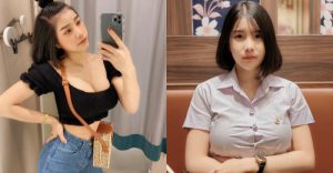 超兇!大奶妹妹乳量快要「撐壞扣子」 襯衫彷彿發出悲鳴啦!【EV棋牌】-EV棋牌