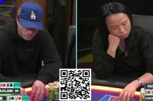 【EV扑克】面对18万底池长考11分钟,在扑克直播中这样做过分吗?【EV棋牌】-EV棋牌