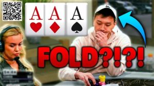 【EV扑克】能弃掉这手Set A真的太绝了!简直有点不真实【EV棋牌】-EV棋牌