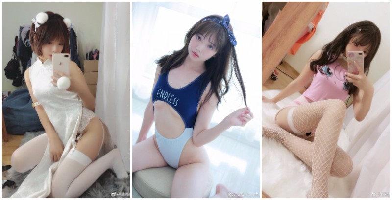 「高衩少女」性感誘惑！中空史庫水勾勒「美臀曲線」，還有吊帶襪的絕對領域！【EV棋牌】-EV棋牌