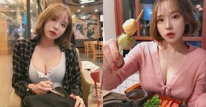 性感姐姐內衣外穿好大膽　「爆乳美食秀」讓人還沒吃就先被乳量餵飽！【EV棋牌】-EV棋牌