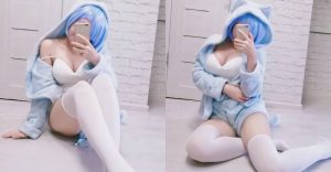 正妹Coser心機勾引…不露臉卻洩漏大奶事實　爆/抱乳辣照引發網友討論【EV棋牌】-EV棋牌