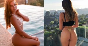 妹子「渾圓美臀」一看就知道鮮嫩多汁 來杯香甜可口的「蜜桃搖搖」吧!【EV棋牌】-EV棋牌