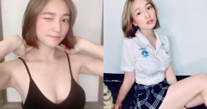 台中東山高中「短髮制服正妹」！兇猛上圍弧度扣子快爆開，超短裙擺露雪白美腿！【EV棋牌】-EV棋牌