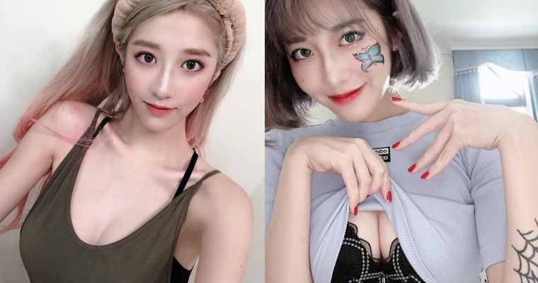 火辣 YouTuber「美麗妄娜」放福利啦!「掀衣露溝」曬蝴蝶…網友全歪樓