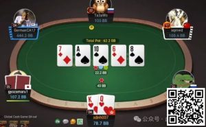 【EV扑克】牌局分析:2倍超池打盖绝大部分范围【EV棋牌】-EV棋牌