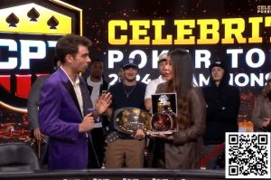 【EV扑克】最美Maria Ho在名人扑克比赛中超绝爆冷对手,第二次夺冠【EV棋牌】-EV棋牌