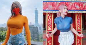 長輩系網紅「泥泥學姐」賀新春！透視上衣放風「F 級雙峰」造福粉絲【EV棋牌】-EV棋牌