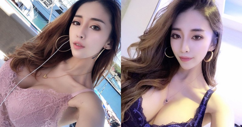 超兇猛高雄辣妹「張楚曼」,34E美乳猛刷存在感,網友驚呼:快掉出來啦!