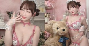 超萌棉花糖雪乳女孩!童顏巨乳小隻馬「美梨」白嫩美體即將降臨TSE學服祭啦!【EV棋牌】-EV棋牌