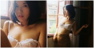 溫柔性感的午後時光！「氣質美女」穿上法式內衣，性感胴體若隱若現的小憩時間！【EV棋牌】-EV棋牌