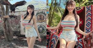 西瓜牛奶！觀光大使「安希Vicky」推薦假日好去處，網友全歪：「只看到大希瓜！」【EV棋牌】-EV棋牌