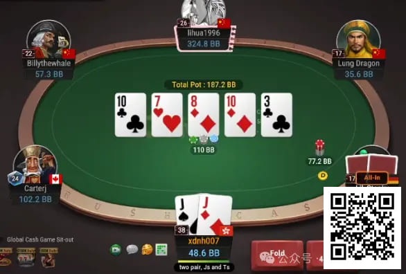 【EV扑克】牌局分析：bluff的size有瑕疵【EV棋牌】-EV棋牌