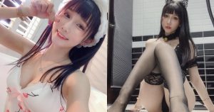 黑蕾絲的絕對領域!「喬喬兒Sylvia」白嫩蜜大腿畫面超誘惑,網友額樂:自拍福利太好了!【EV棋牌】-EV棋牌