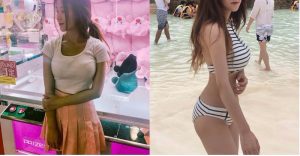 等級直逼藝術品！展覽驚見「白嫩兇狠妹」，貼身衣物緊繃，讓人無法專心看畫！【EV棋牌】-EV棋牌