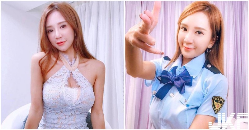 百變麻豆化身「俏麗女警」，惹火模樣讓大家把心都交出來了！【EV棋牌】-EV棋牌