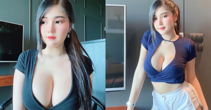 肉嘟嘟元氣奶妹！nookkiie超猛「中路挖洞裝」雪白一片爆出，清純甜美又發育超常！【EV棋牌】-EV棋牌