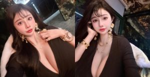 會不會太長？重機女神低胸上衣露深溝　驚人長度好想拿尺量【EV棋牌】-EV棋牌