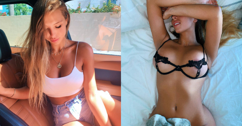 尺度說開就開！爆乳妹PO「性感床照」暗示下身沒穿　網友怒：棉被拿開【EV棋牌】-EV棋牌